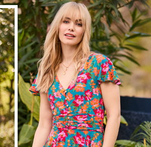 Lara Floral Maxi Dress - Now £48