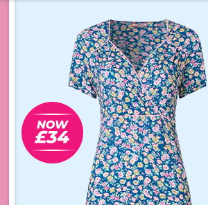 Ditsy Daydreams Jersey Dress - Now £34