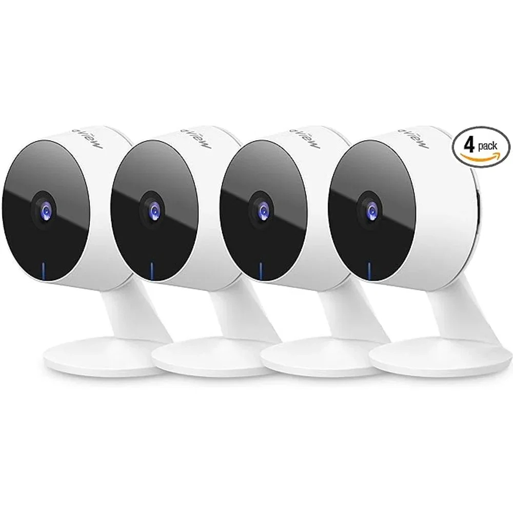 LaView 4-Pack Home Wi-Fi Security Camera w/Night Vision
