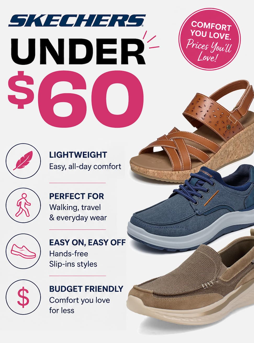 Skechers Under $60