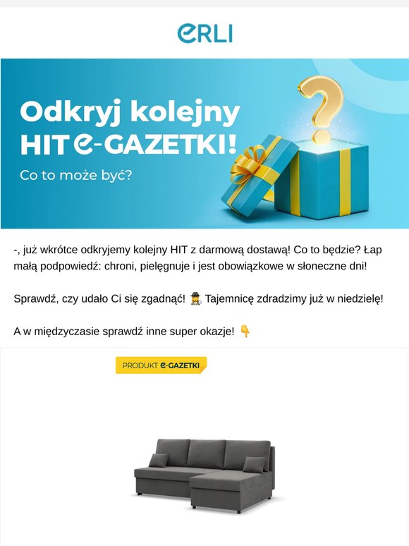 Kolejny HIT z darmową dostawą! 🤩
