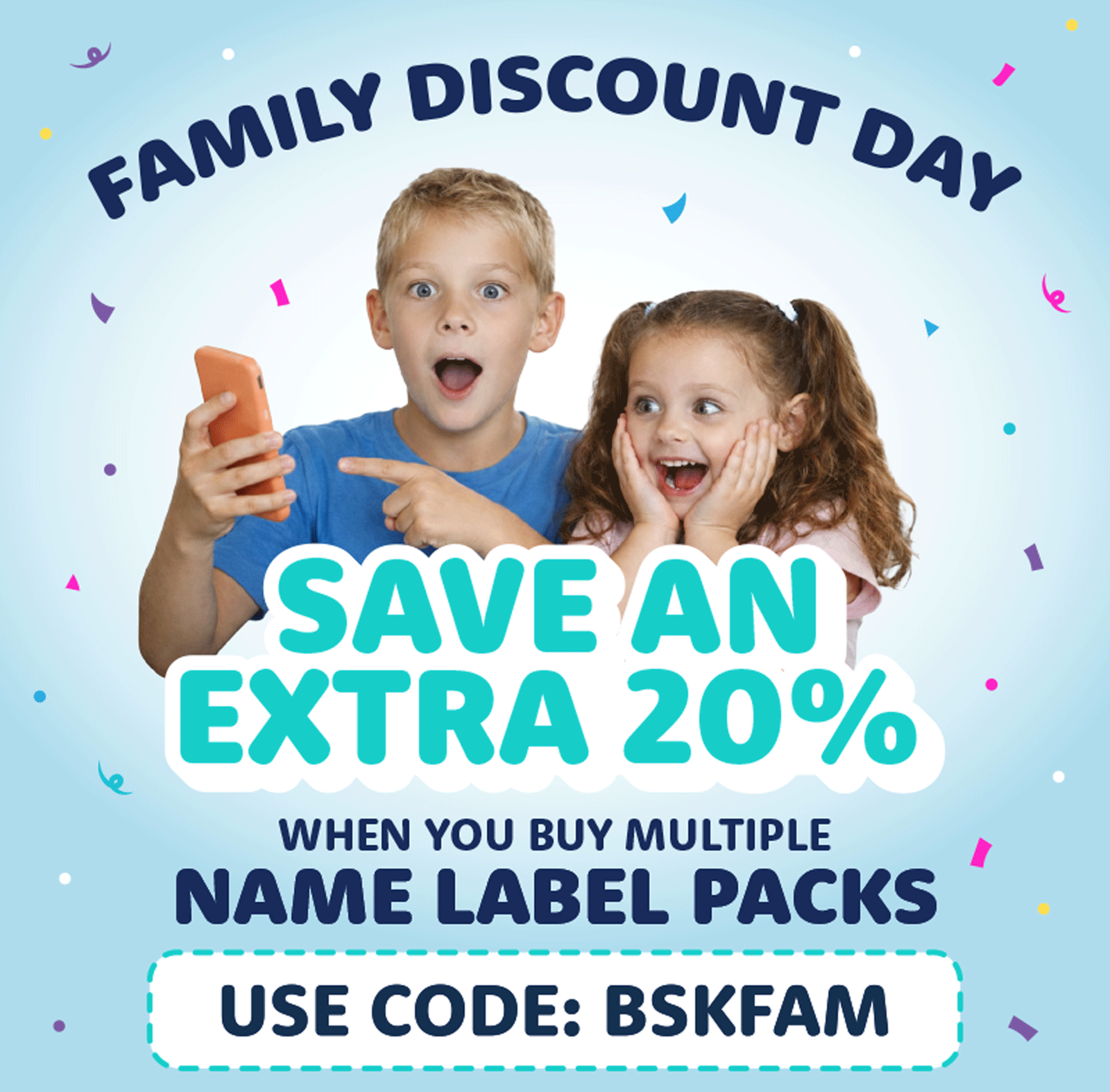 Family Discount Day >