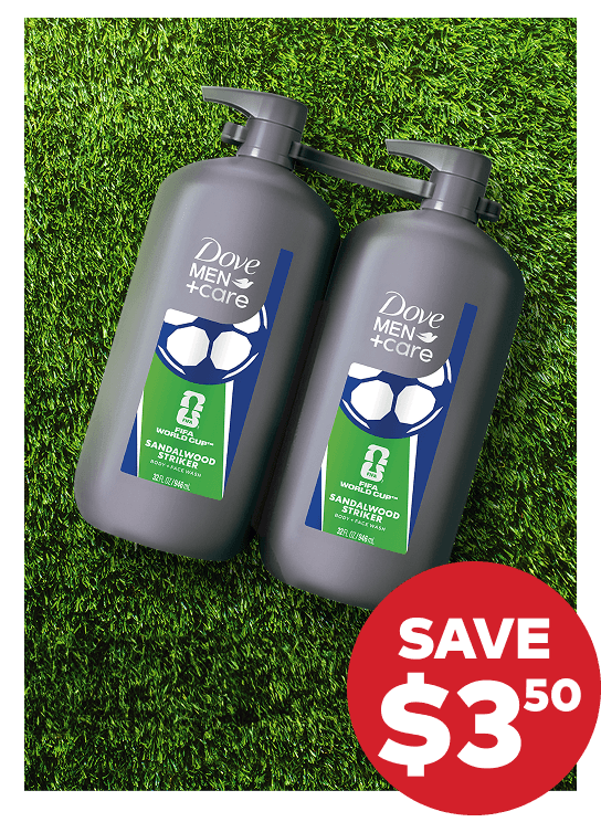 Dove Men +care | Save $3.50