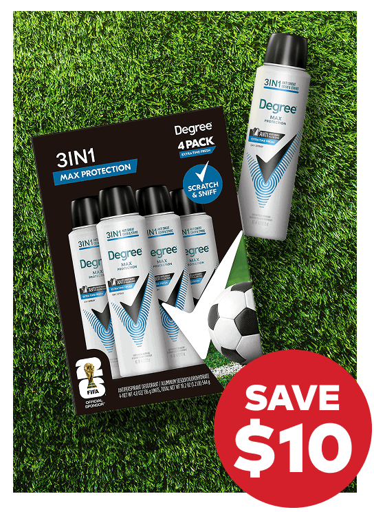 Degree 4 pack | Save $10