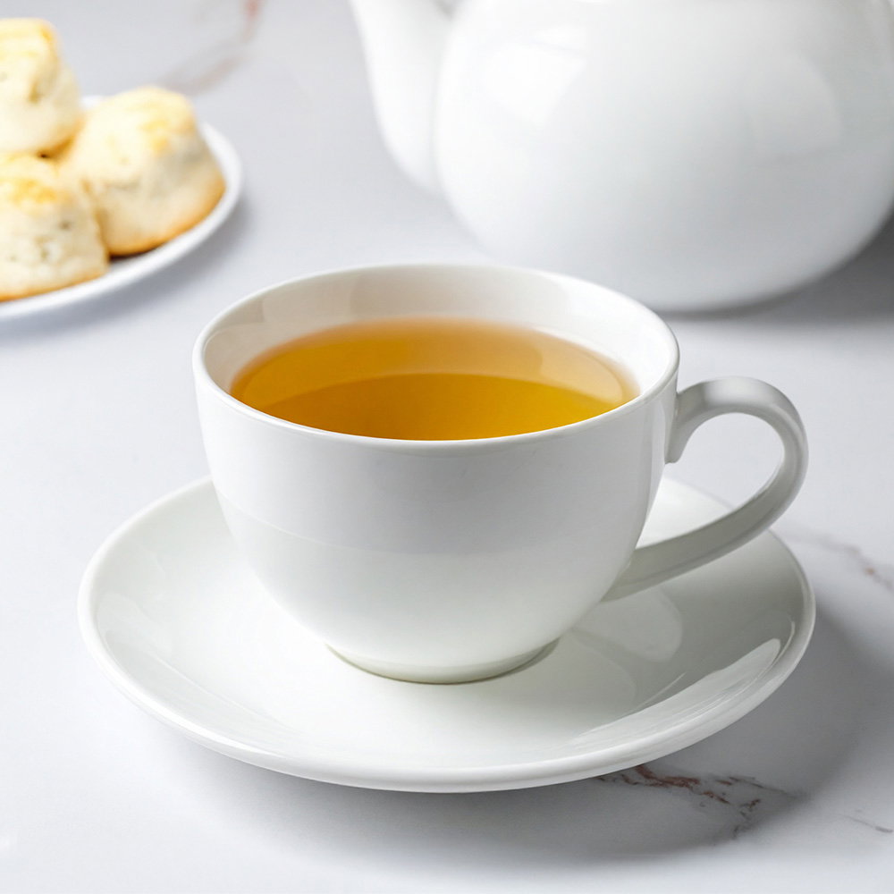 teacup of first flush darjeeling