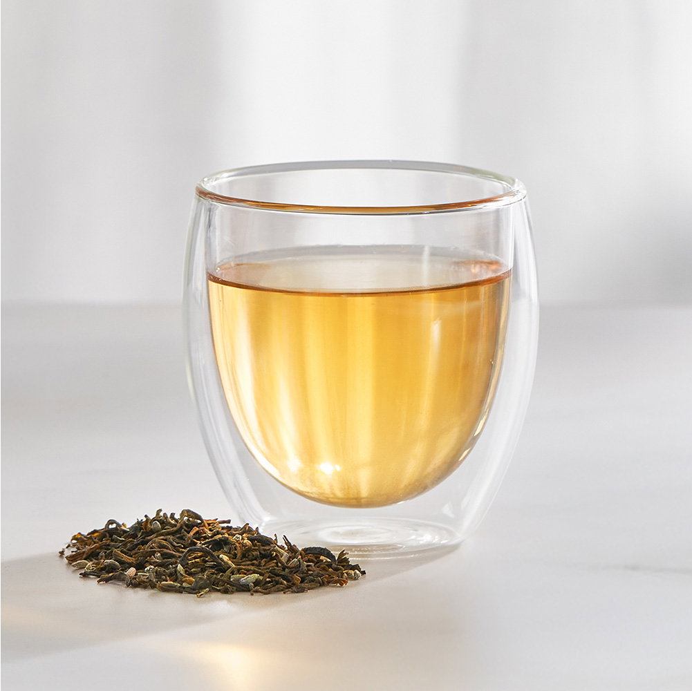 Teacup of white tea