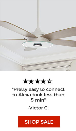 Carro Striker 52 inch WiFi Smart Fan with LED Light Outdoor