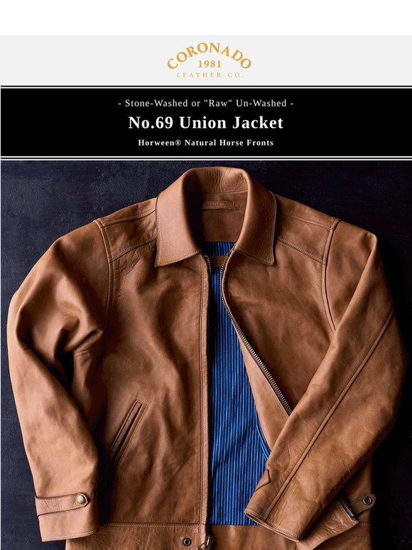 The Stone-Washed No.69 Horsehide Jacket