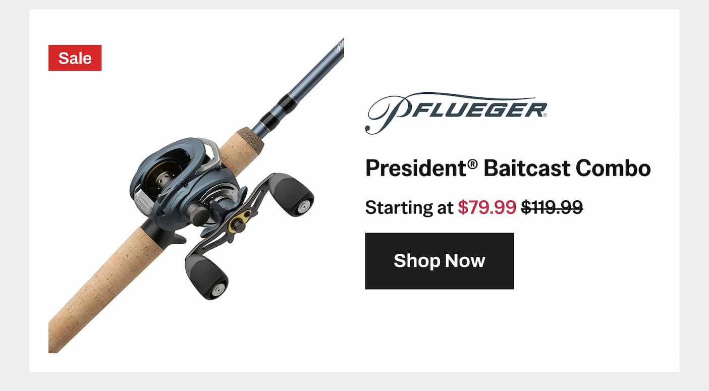 President Baitcast Combo