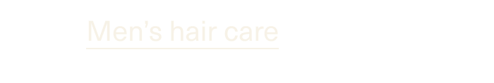Men's Hair Care