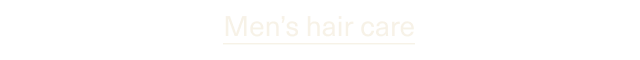 Men's Hair Care
