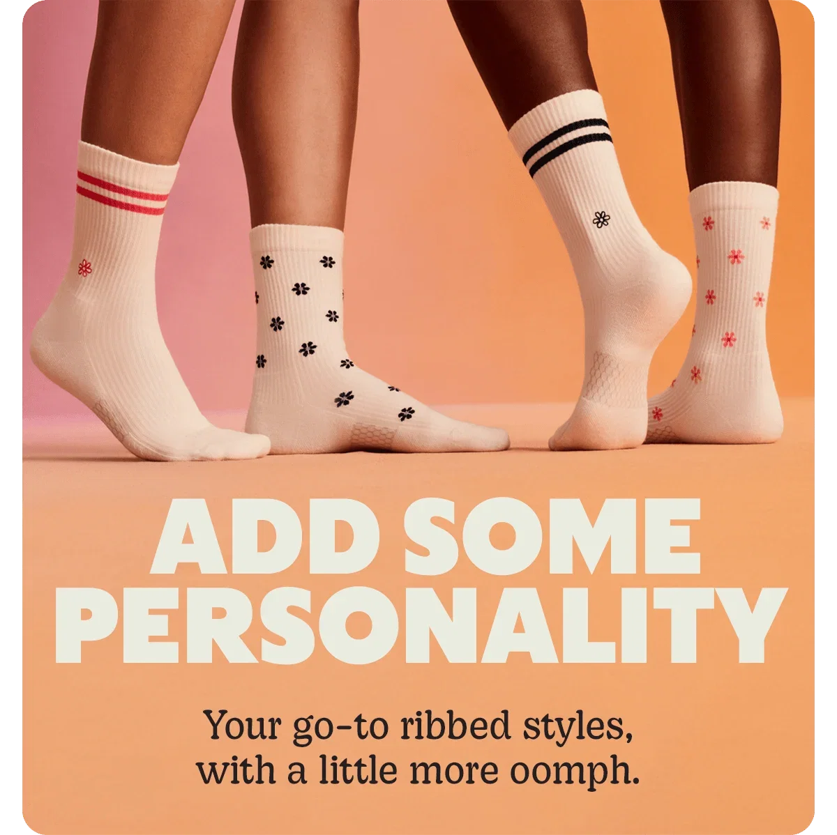 Add Some Personality - Your go-to ribbed styles, with a little more oomph