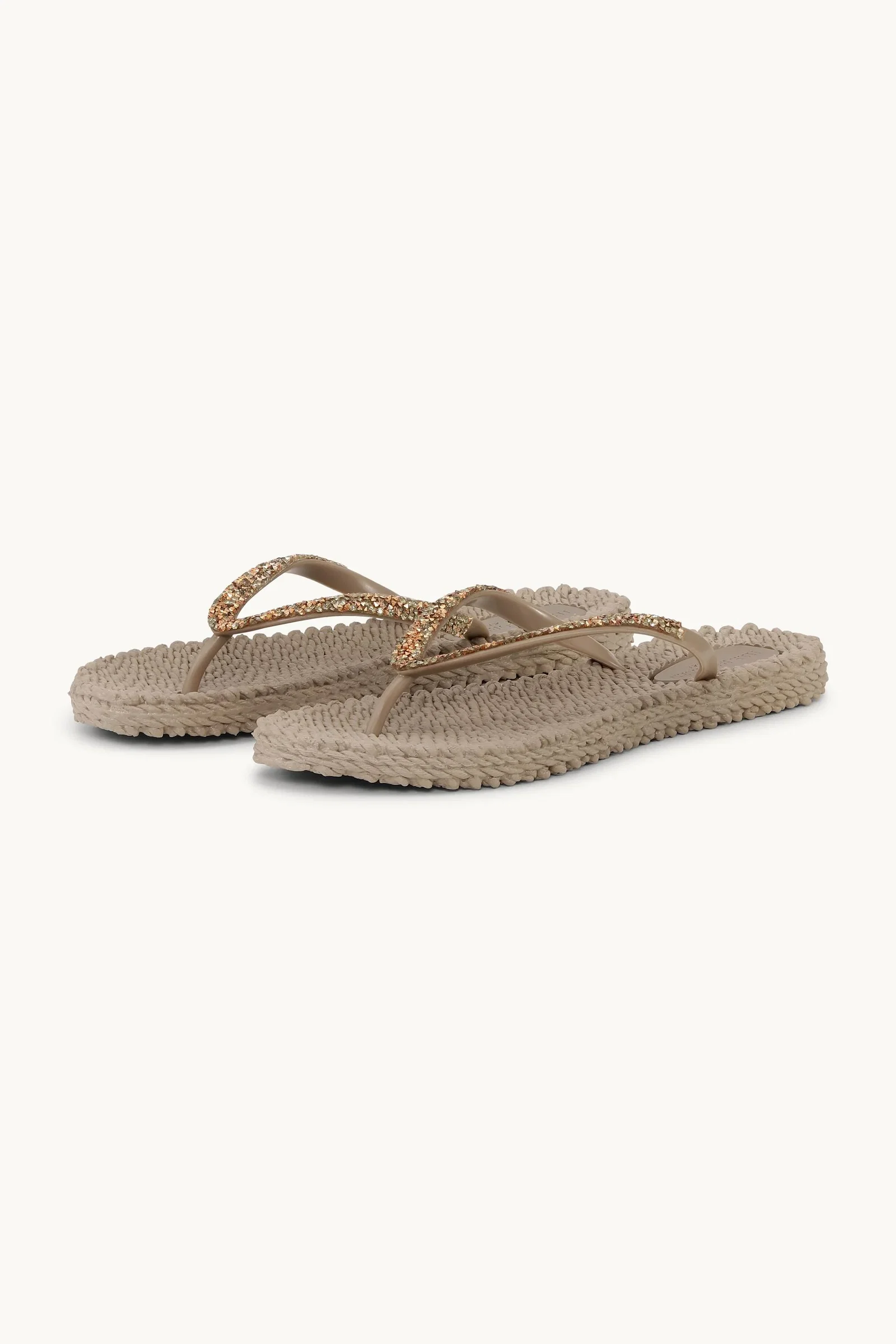 Image of Flip Flops with Rhinestones - Atmosphere