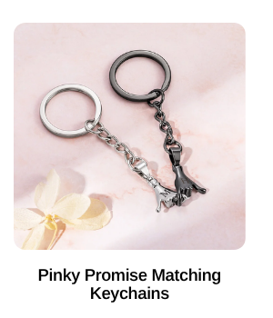 Pinky Promise Matching Keychains