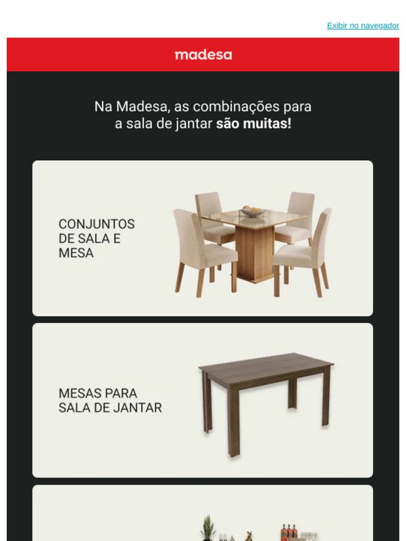 🍽️ Qual sala de jantar combina com você?
