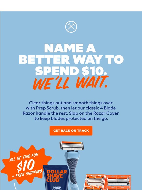 8 Razors for $10? Believe it.