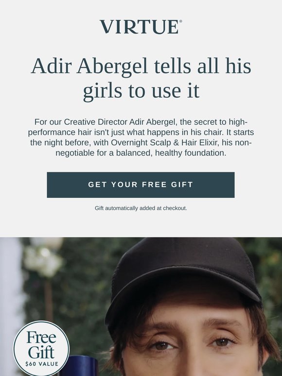 Adir Abergel tells all his girls to use it