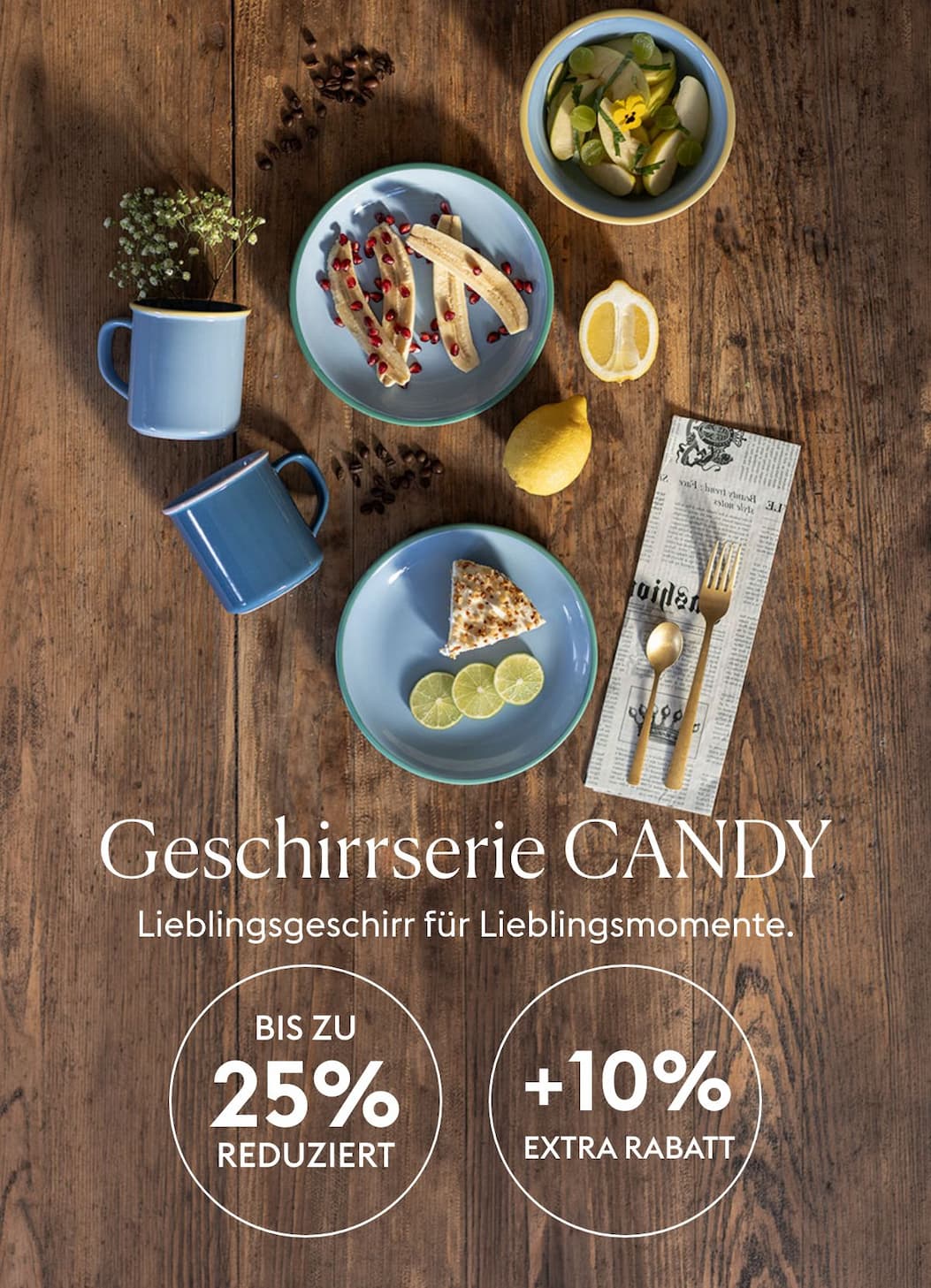Geschirrserie CANDY
