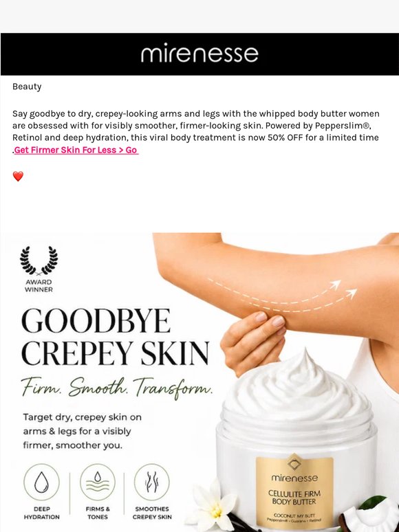 Women 40+ are Obsessing +50% off Beauty