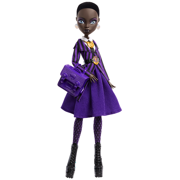 Monster High X Wednesday Collectible Doll, Bianca Barclay in Nevermore Academy Uniform