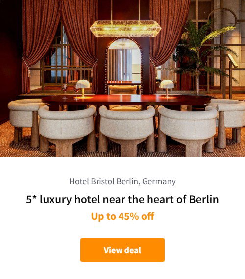 5* luxury hotel near the heart of Berlin