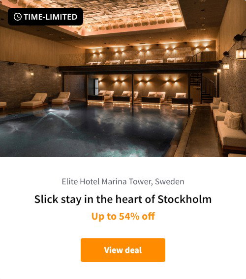 Slick stay in the heart of Stockholm