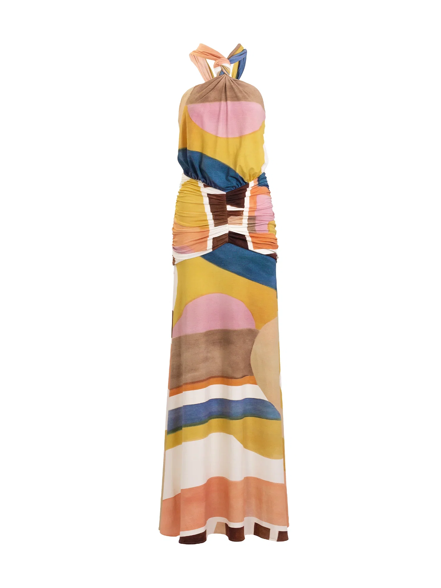 Image of Jedda Halter Maxi Dress