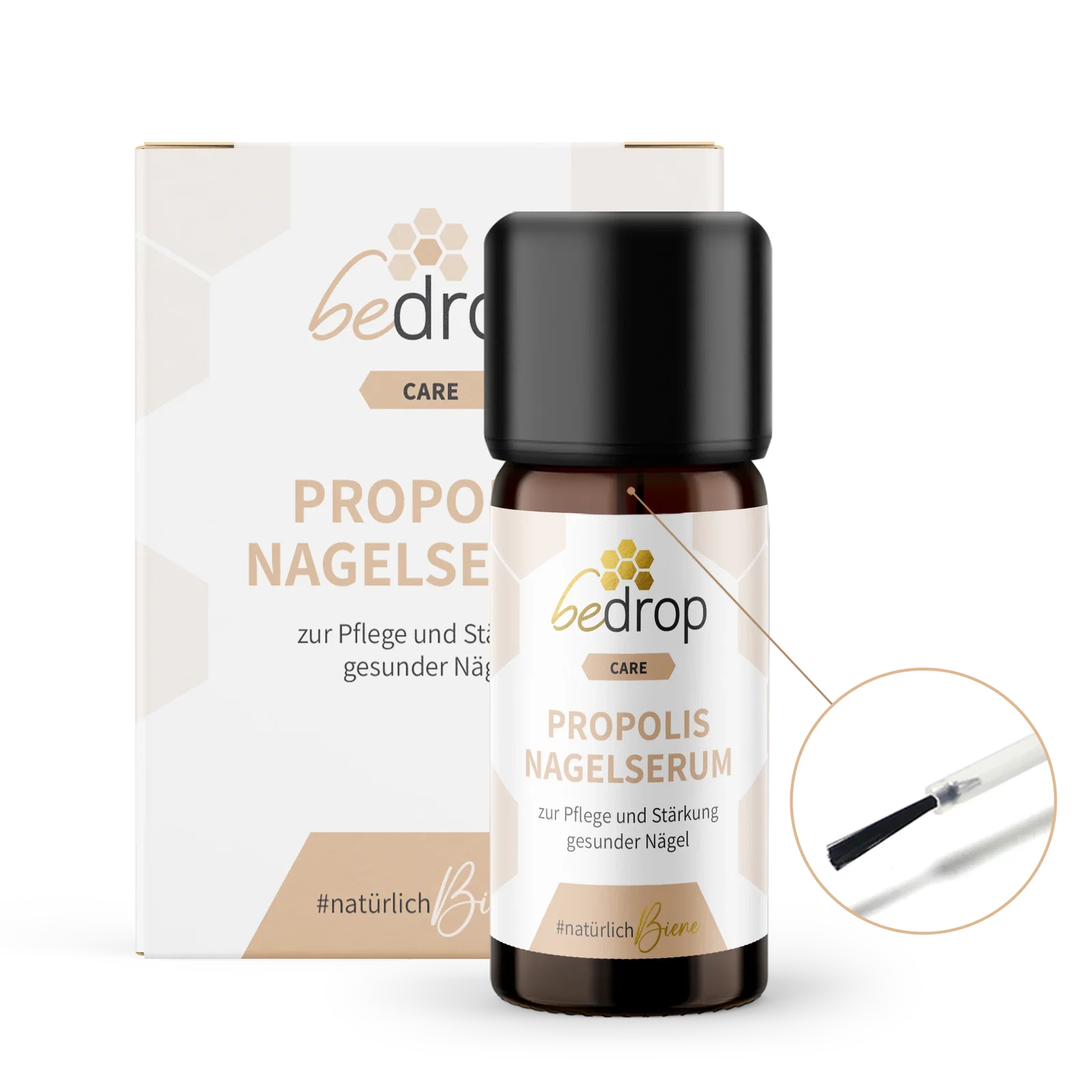 Image of Propolis Nagelserum - Nagelpflege mit hochdosiertem Propolis & 4 ätherischen Ölen - 10ml
