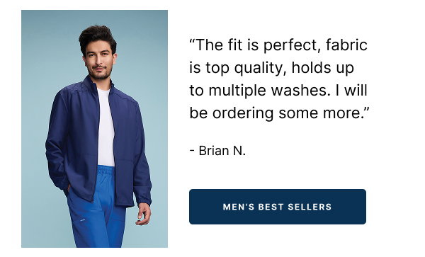 MEN'S BEST SELLERS "The fit is perfect, fabric is top quality, holds up to multiple washes. I will be ordering some more."    - Brian N.