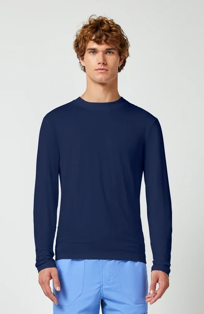 Image of Men's Long Sleeve Solid Underscrub