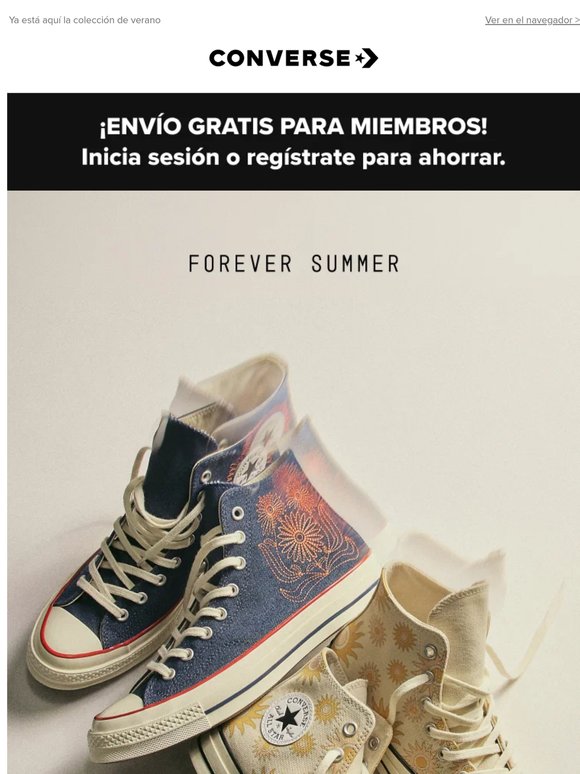 Chuck florales para bailar, disfrutar y reír 🌼