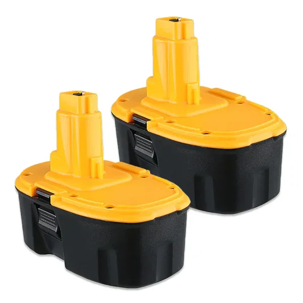 6.0Ah For Dewalt 18V Battery Replacement | DC9096 DC9098 DW9096 DW9098 Li-ion Battery 2 Pack - Triple-Batteries