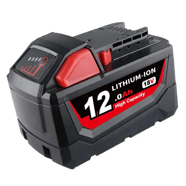 12.0Ah High Output For Milwaukee 18V Battery Replacement 48-11-1811 | M18 Li-ion Battery