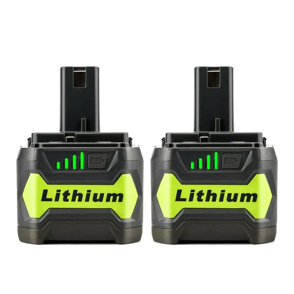 For Ryobi 18V Lithium Battery Replacement | P108 P120 4.0Ah Battery 2 Pack - Triple-Batteries