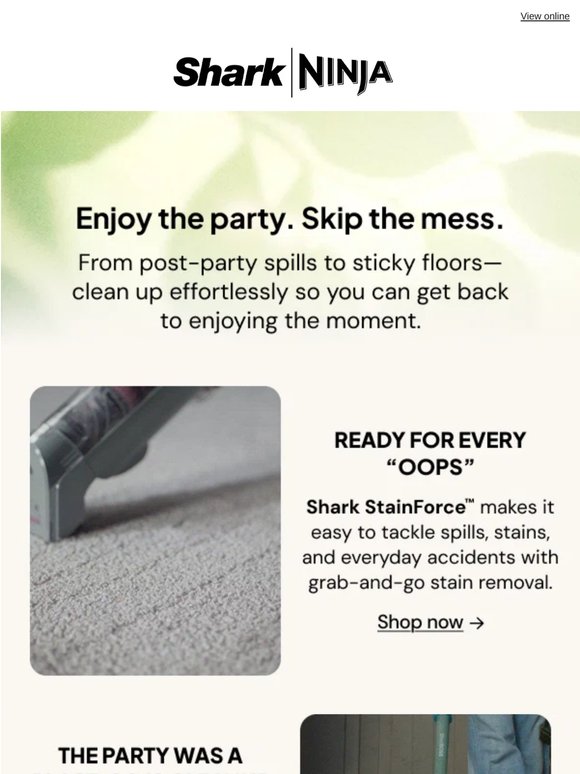 Enjoy the party, skip the mess. 🙌