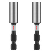 Bosch PRO 60mm Magnetic Impact Bit Holder - Pack of 2