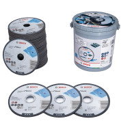 Bosch 115 x 22.23 x 1.0mm Standard for Metal Straight Cutting Discs - Pack of 100