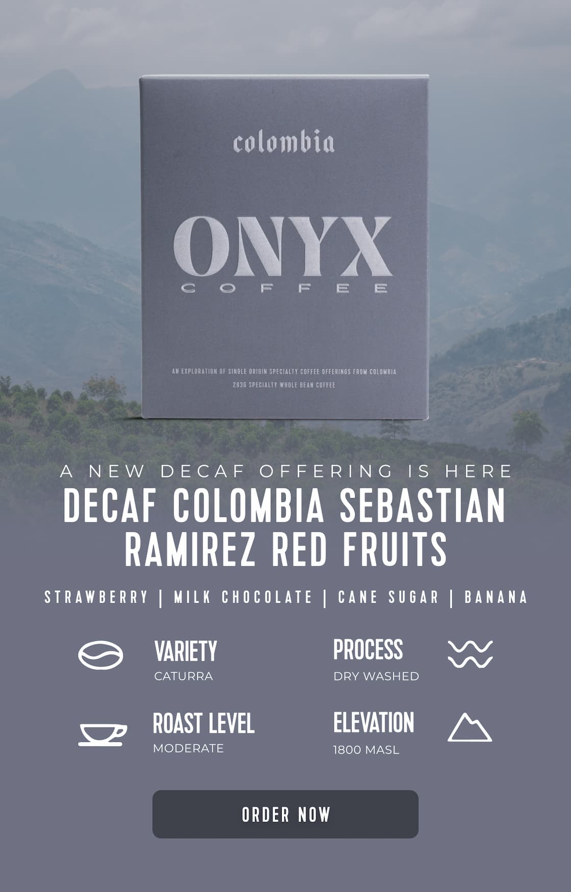Decaf Colombia Sebastian Ramirez Red Fruits