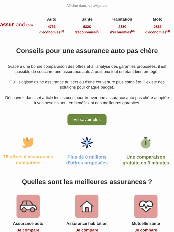 M. —, économisez pour l'arrivée des beaux jours !
