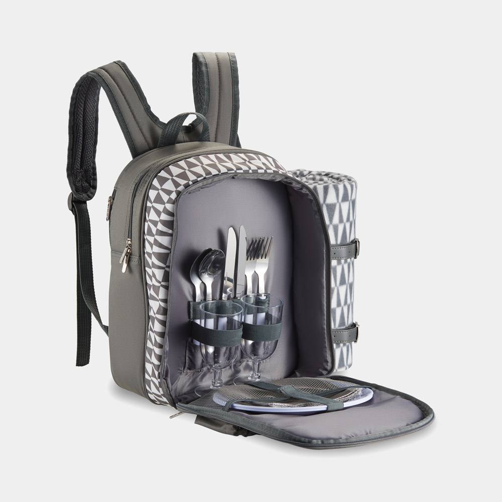 Image of Grey Picnic Backpack