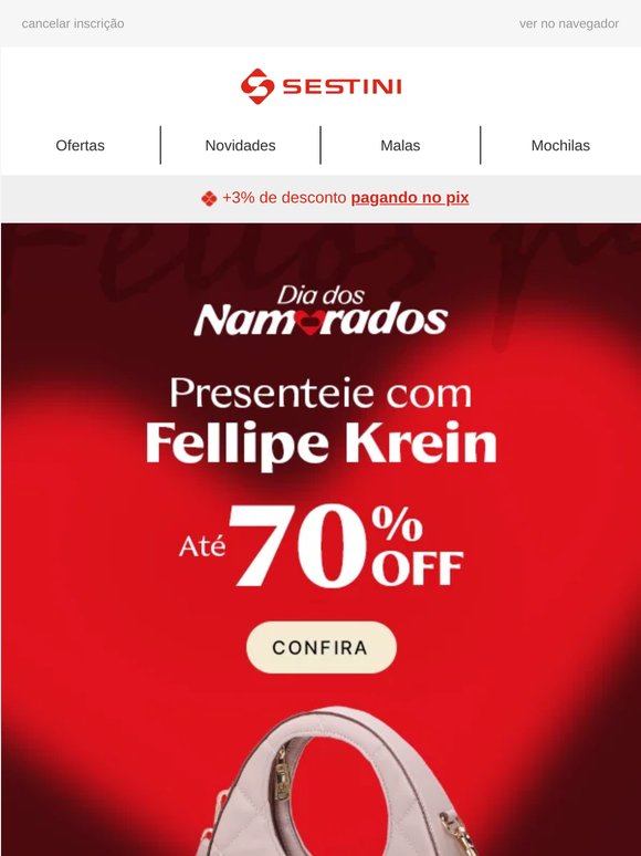 Presenteie com Bolsas Fellipe Krein 👜