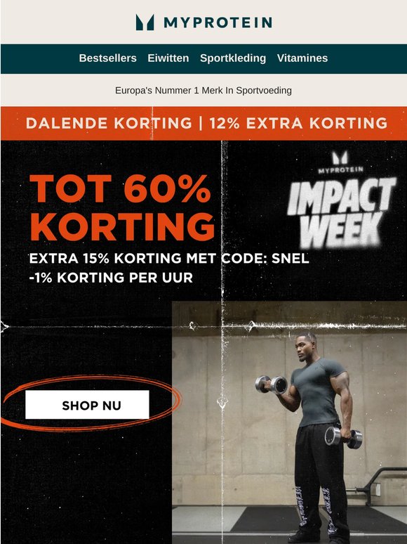 🚨 LET OP: Laatste kans op tot 60% korting