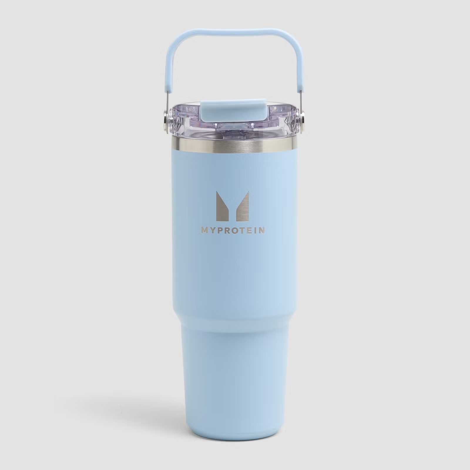 Myprotein Gerecycled Metaal Top Handvat Rietje Fles 900ml