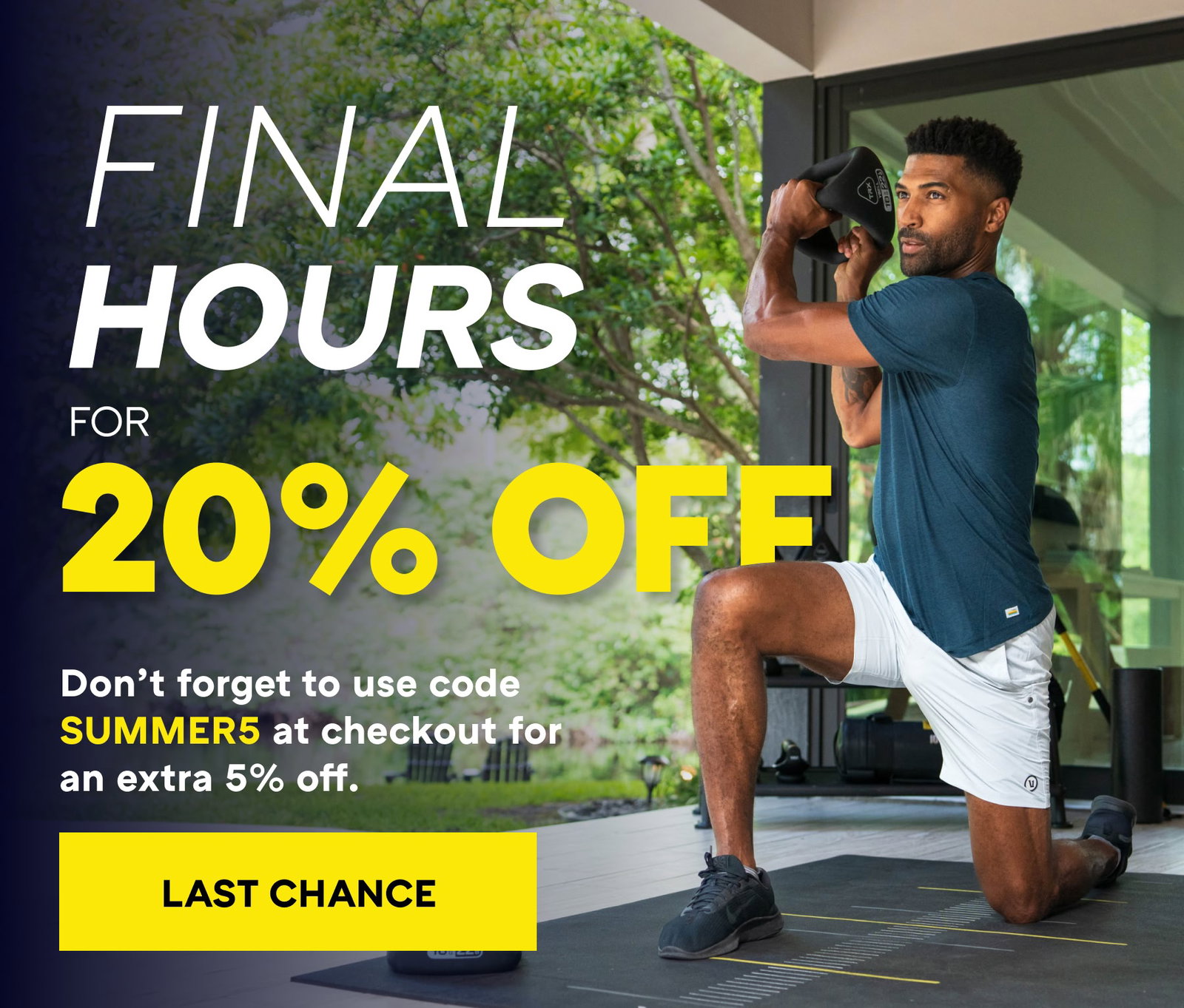 Don’t forget to use code SUMMER5 at checkout for an extra 5% off. 