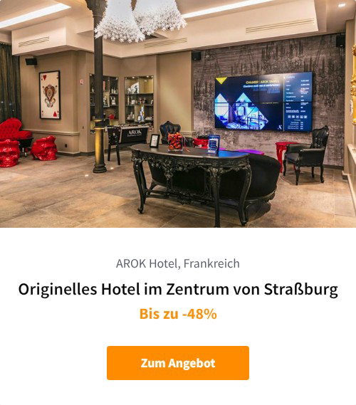 Originelles Hotel im Zentrum von Straßburg