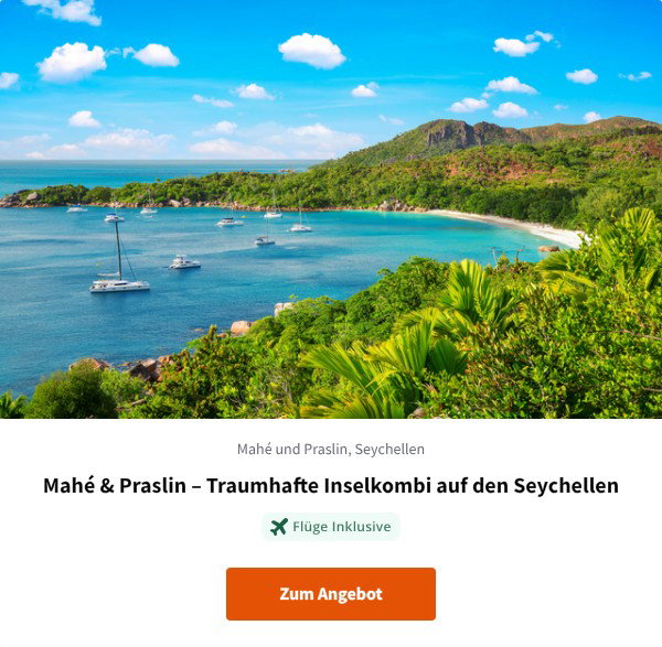 Mahé & Praslin – Traumhafte Inselkombi auf den Seychellen