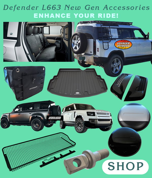 Now In Stock - Defender L663 New Gen Accessories at RoverParts.com