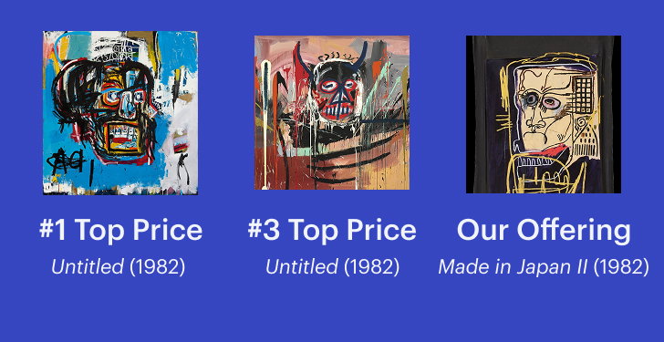 Basquiat artwork comparison