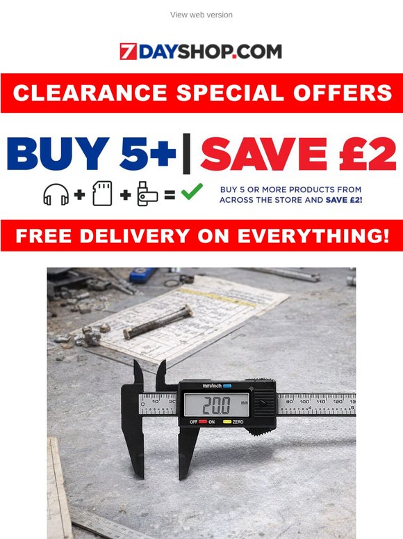 Final Clearance Stock Now Available