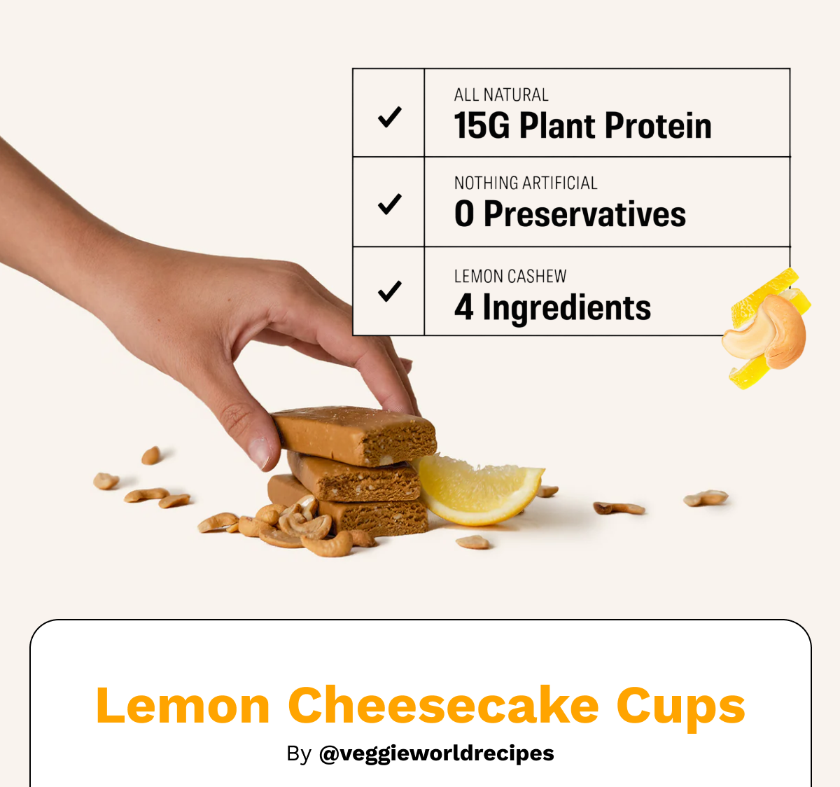 Lemon Cheesecake Cups